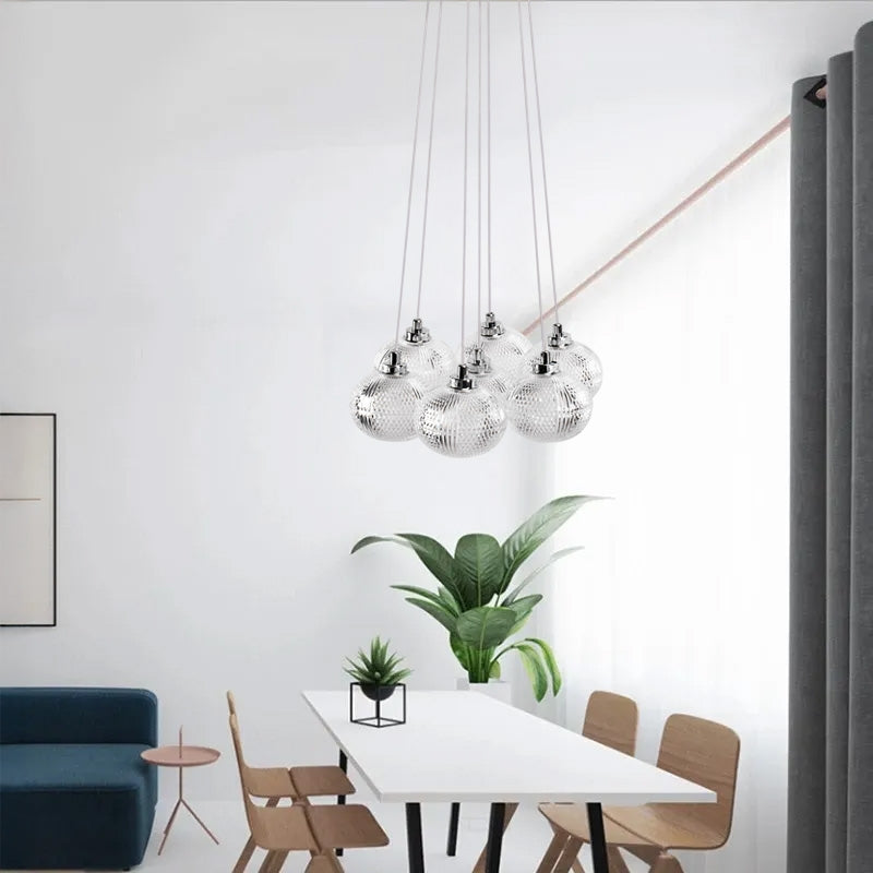 Lampă Suspendată Ms021-7cp Chrome  7