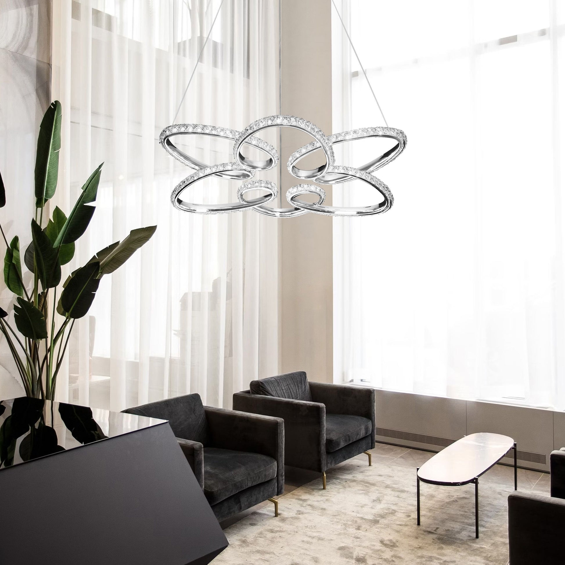 Lampa Led G002-cp Chrome  8