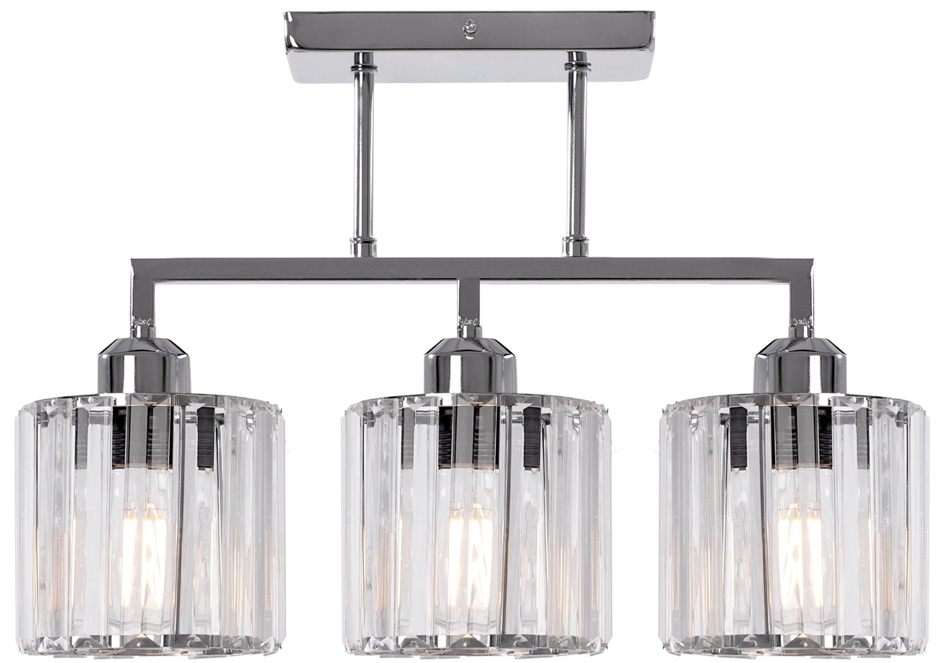 LAMPA SUSPENDABILA GLAMOUR Crom 3xE27 392228 1