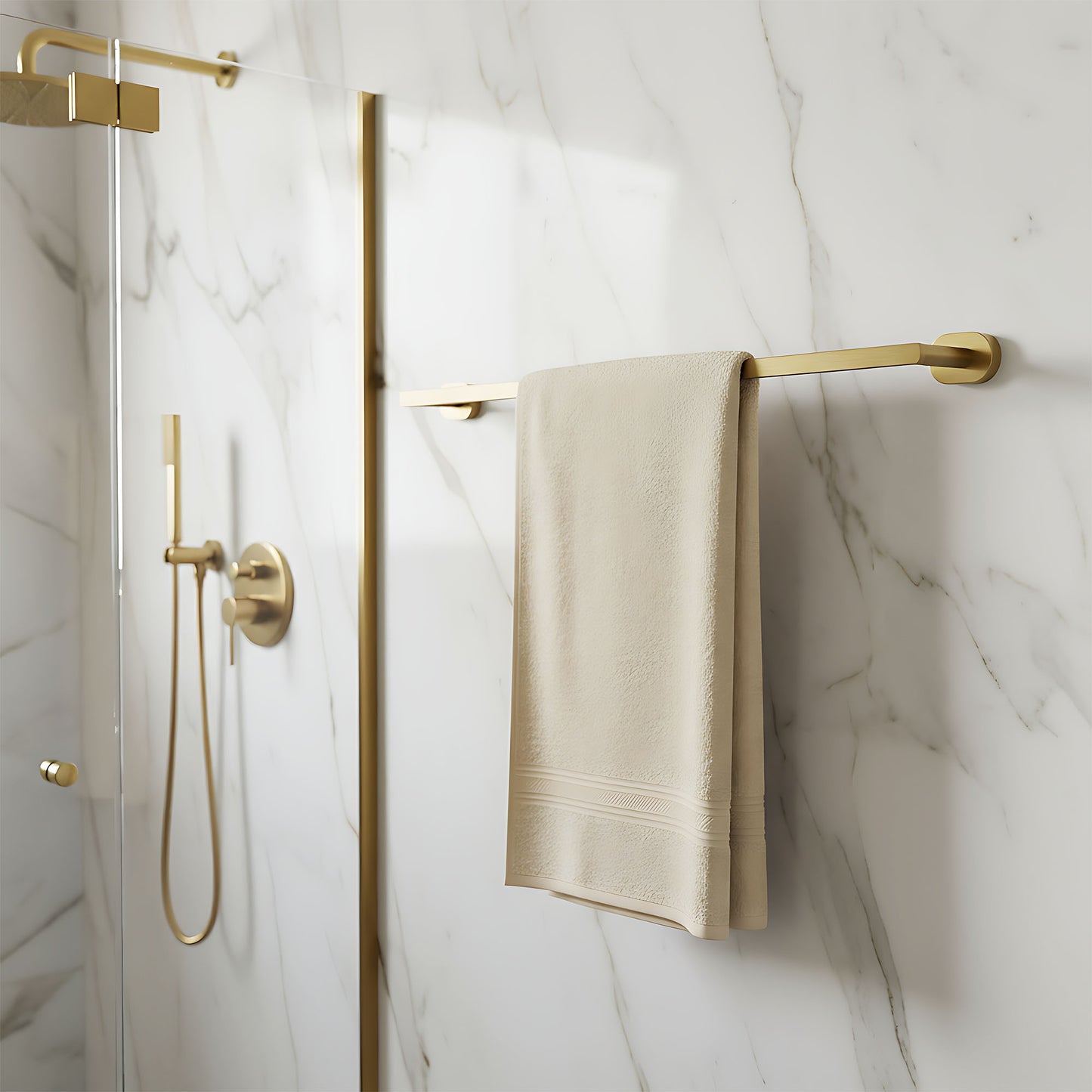 Cuier De Baie Til 101 Brush Gold  4