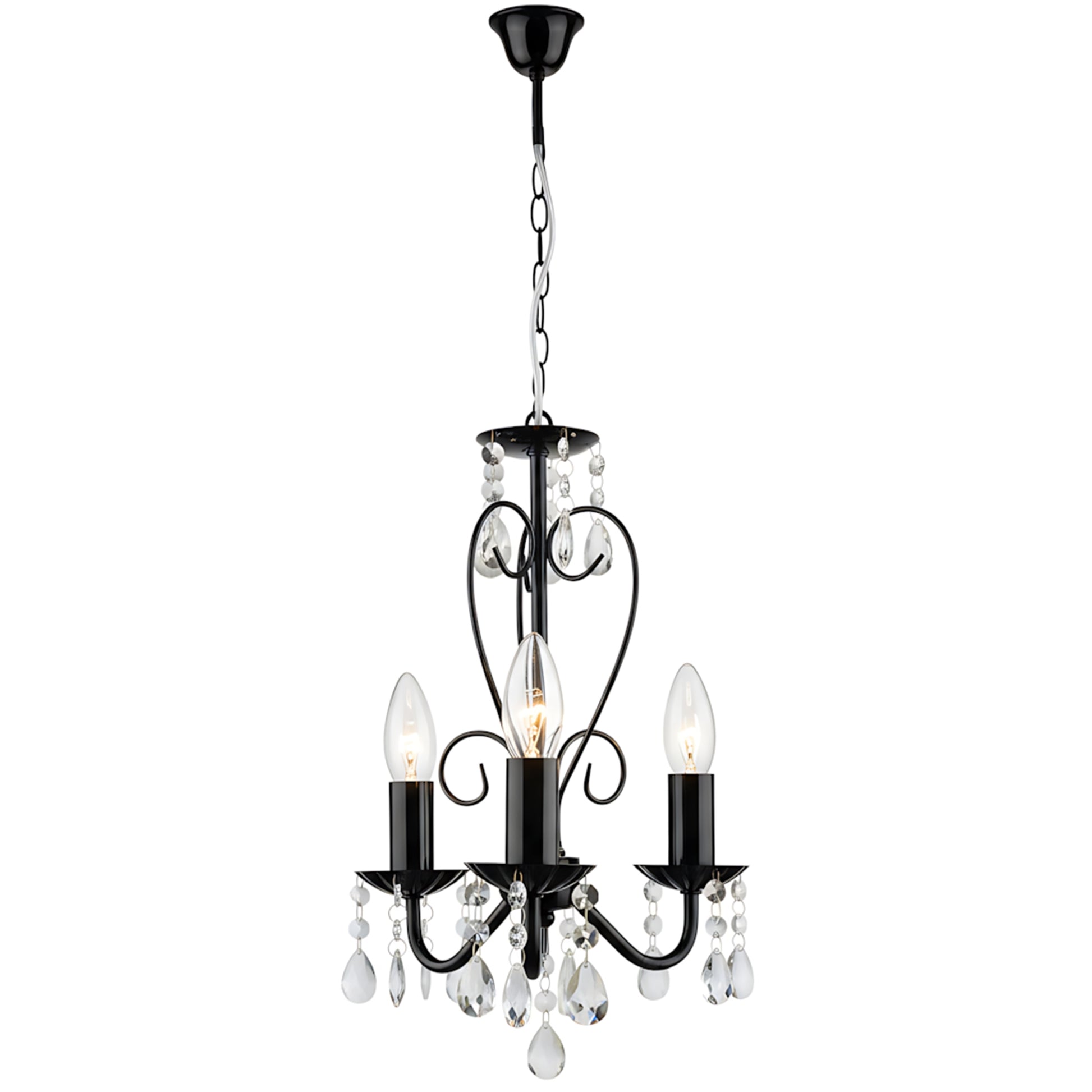 Lampă Suspendată Ebt013-3cp Black  1