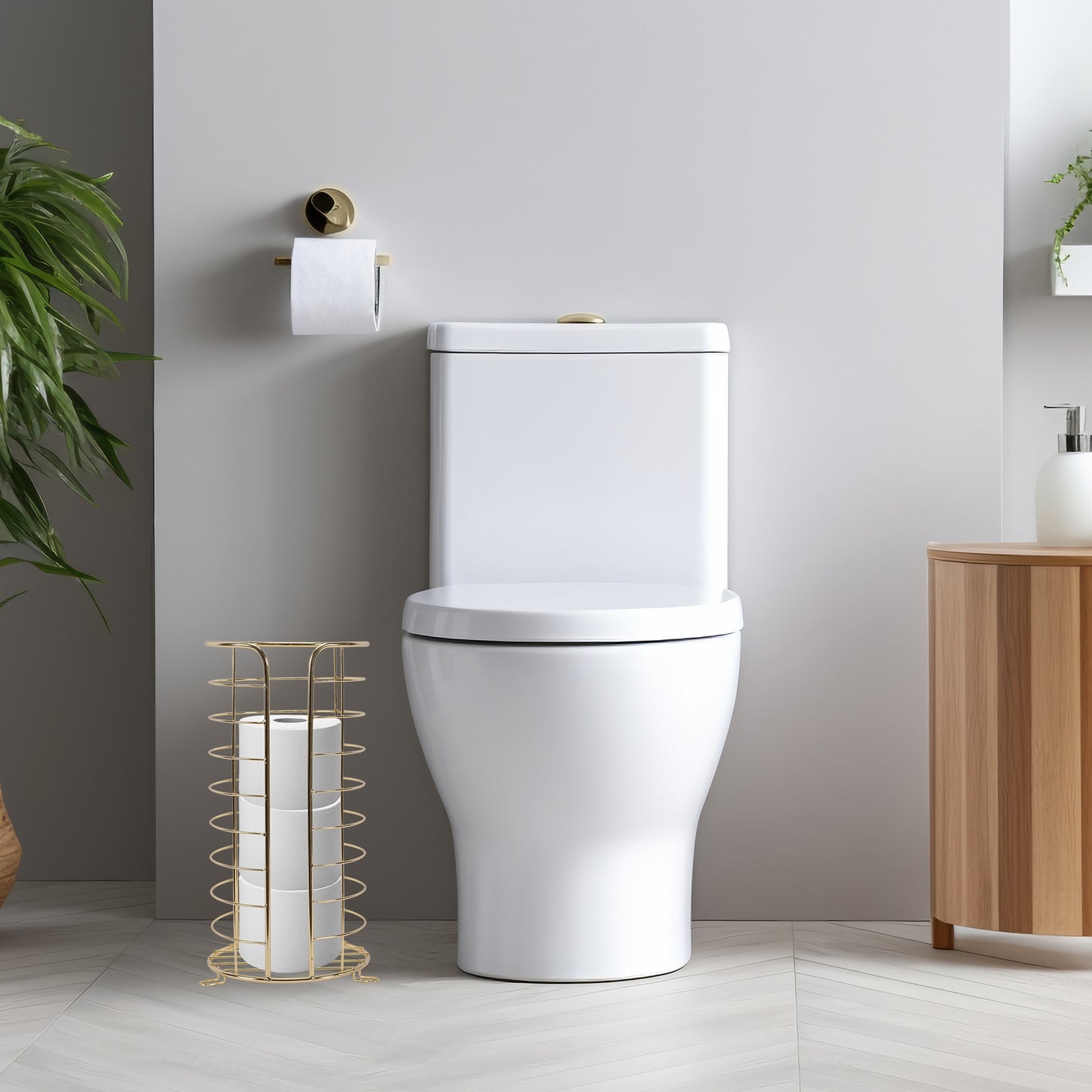 Suport Hârtie Igienică Gold P11899  7