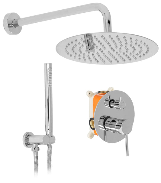 Set de dus REA Lungo Crom + BOX 1