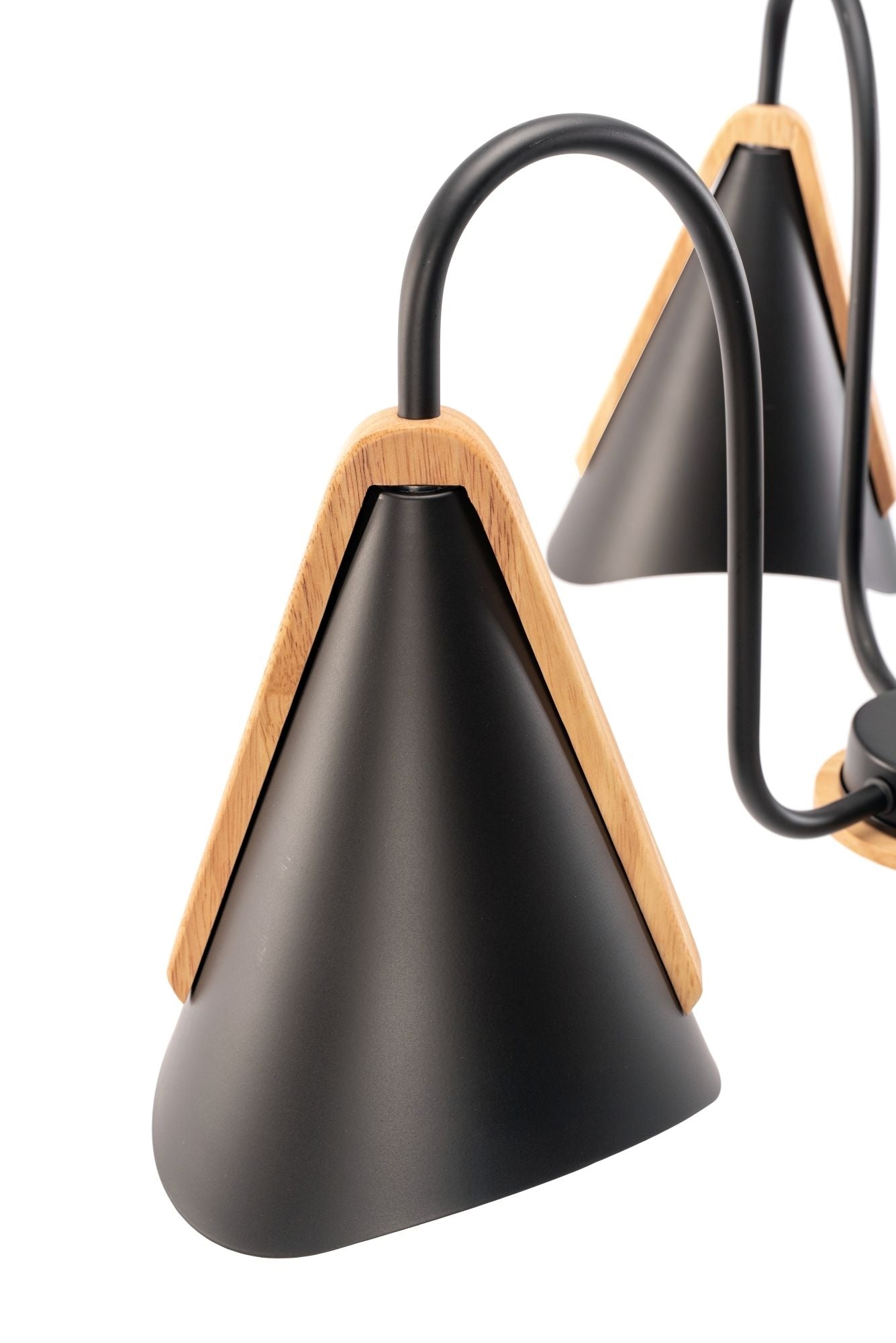 Lampa Scandinavă Cu Trei Brațe, Neagră, APP605-3C  8