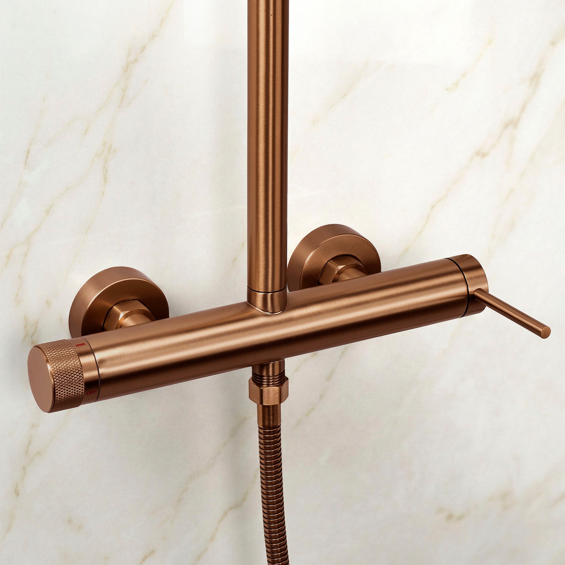 Set Dus Rea Foss Clif Brush Copper  7