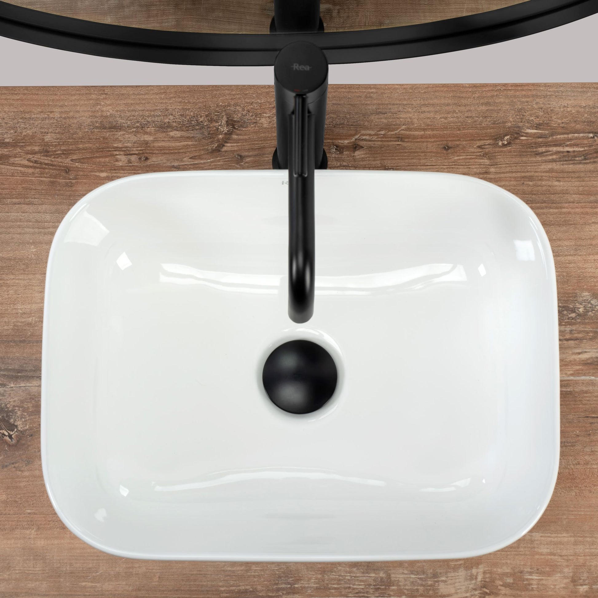 Lavoar pe blat Rea Demi Mini White 3