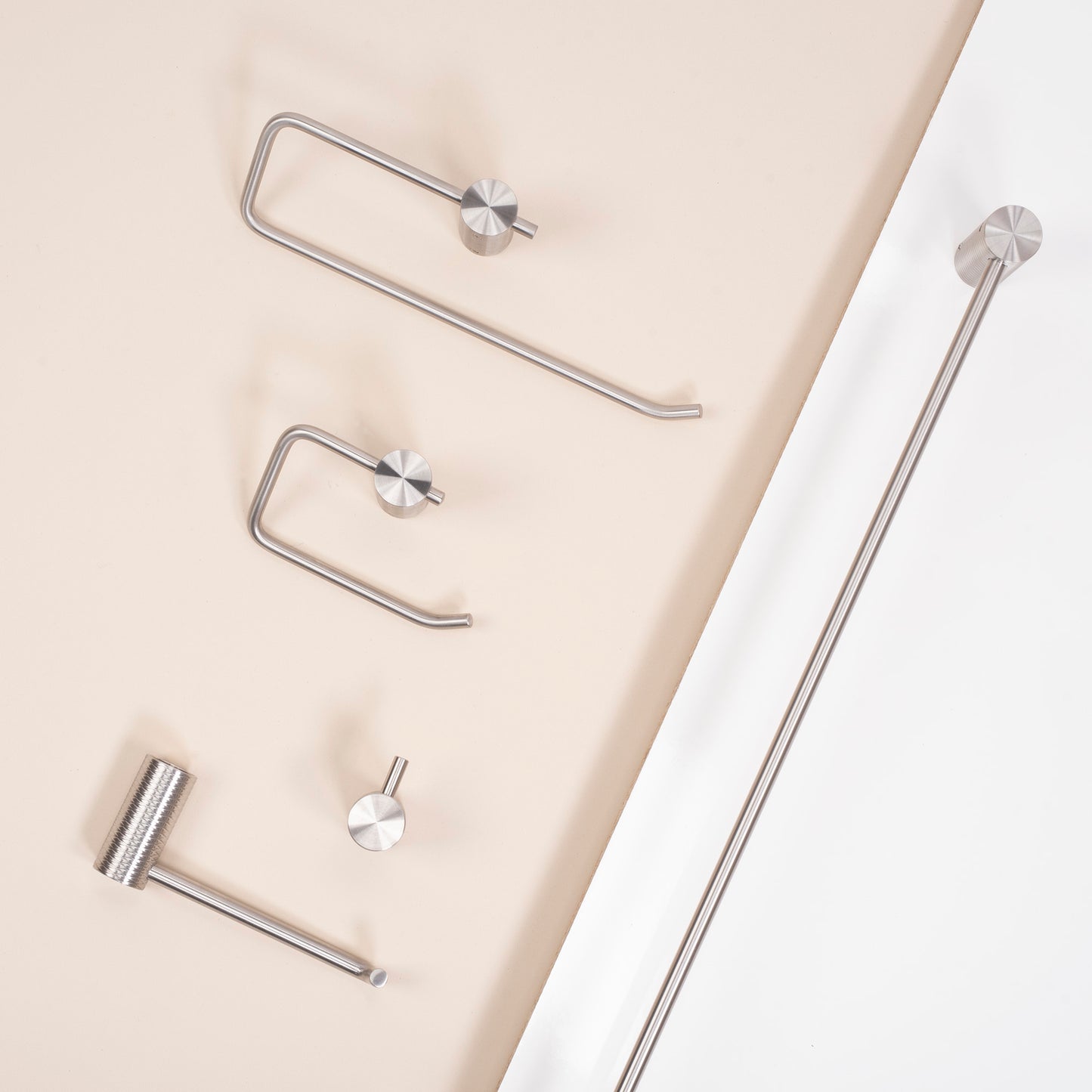 Cuier De Baie 9703 Prism Brush Nickle  6