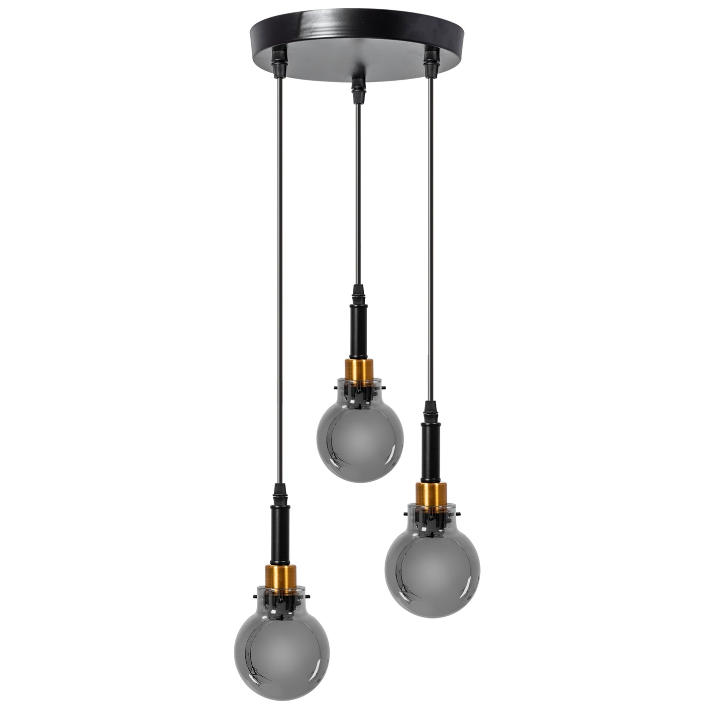 Lampă Suspendată APP1125-3CP Black Gold  4