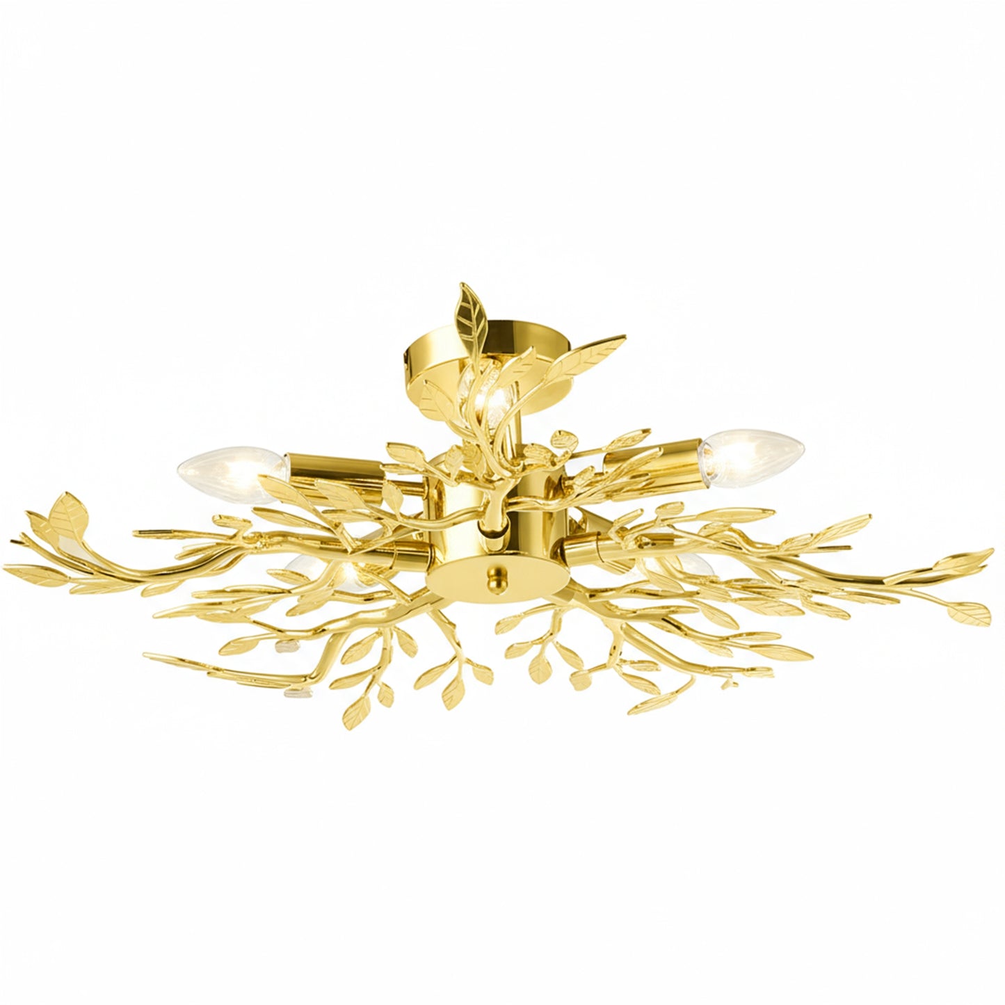 Lampă De Tavan Ebt022-5c Gold  1