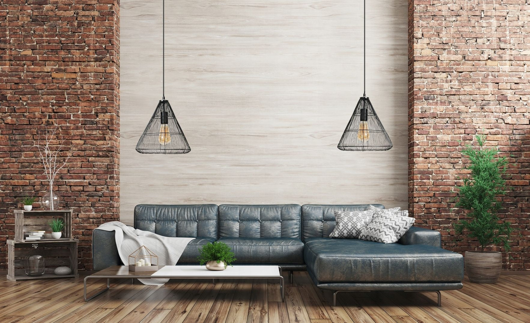 Lampa De Tavan Suspendabila In Stil Loft Lh2065  9