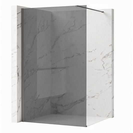 Paravan de dus Rea Flexi Grey / Titan 130  1