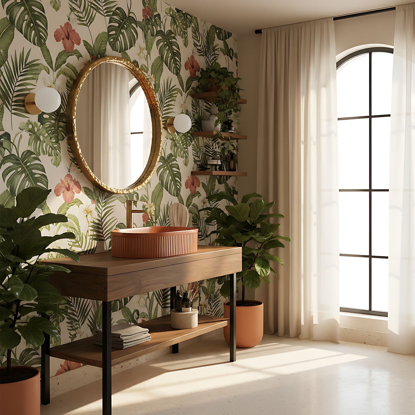 Lavoar Pe Blat Rea Vanda Cinnamon Matt  6