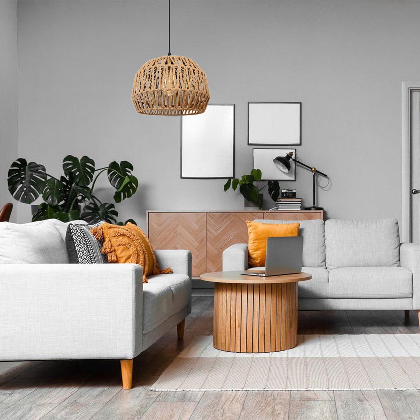 Lampă de tavan APP1291-1CP Beige  5