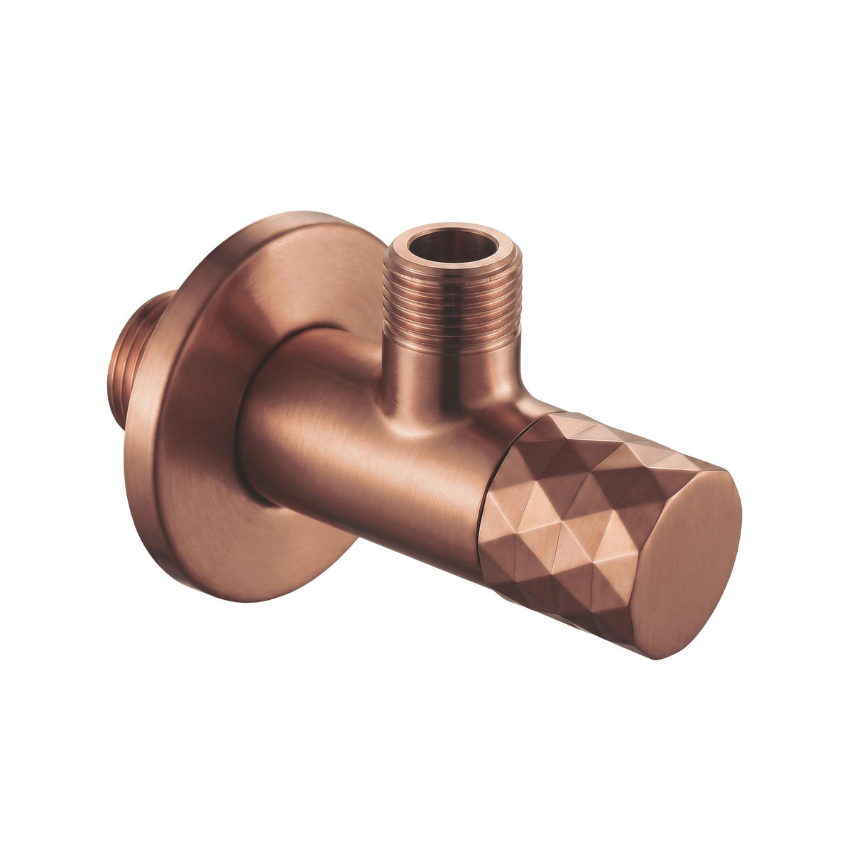 Robinet Colțar Diamond 03 1/2" X 3/8" Brush Copper 1