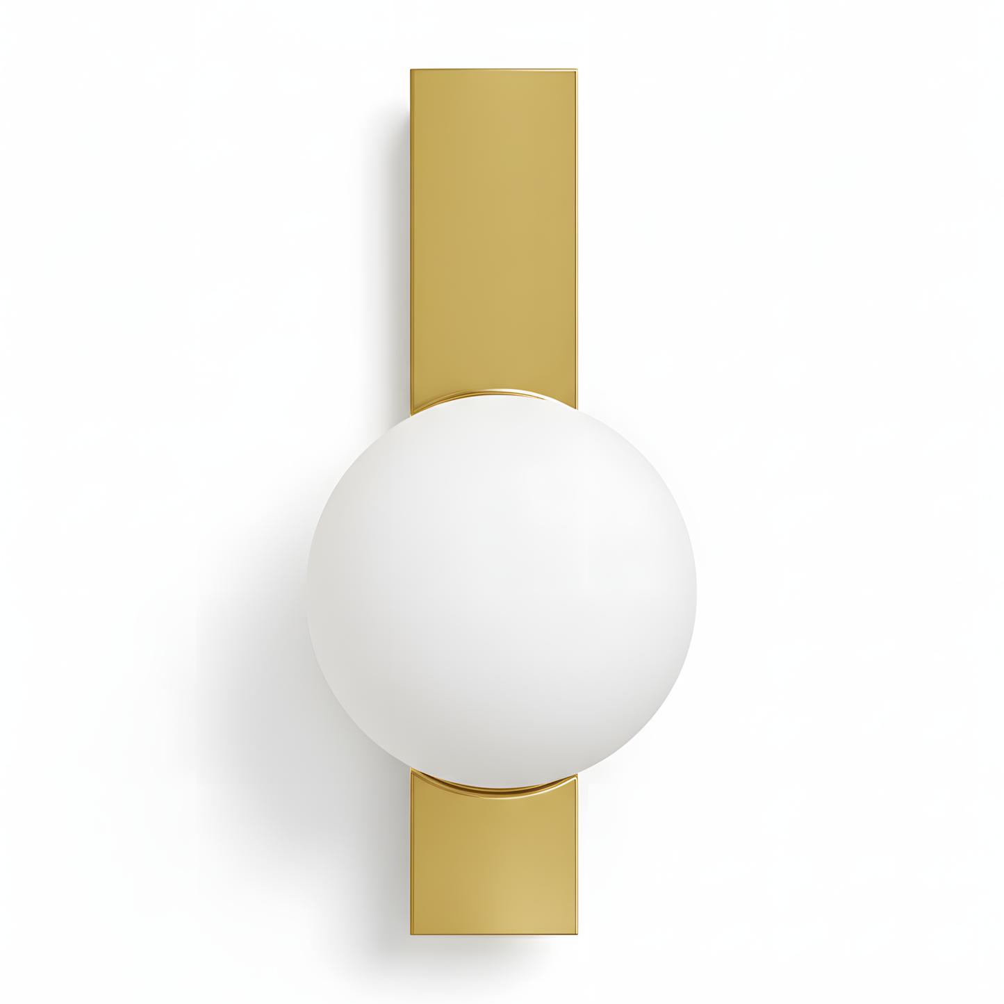 APP1758-1W Aplică De Perete Aurie/albă Periată  5