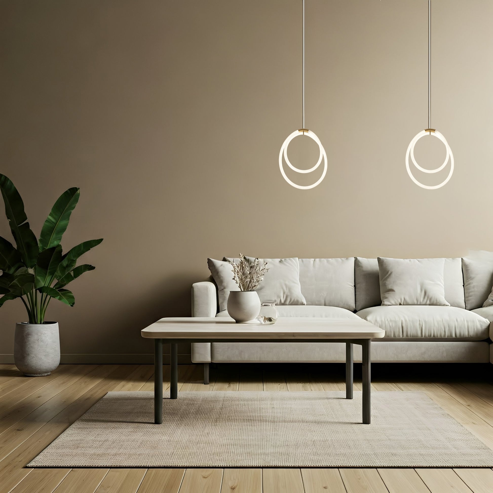 Lampa Led G021-cp Gold  4