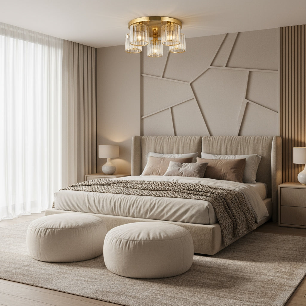 Lampă De Tavan Ebt024-5c Gold  2