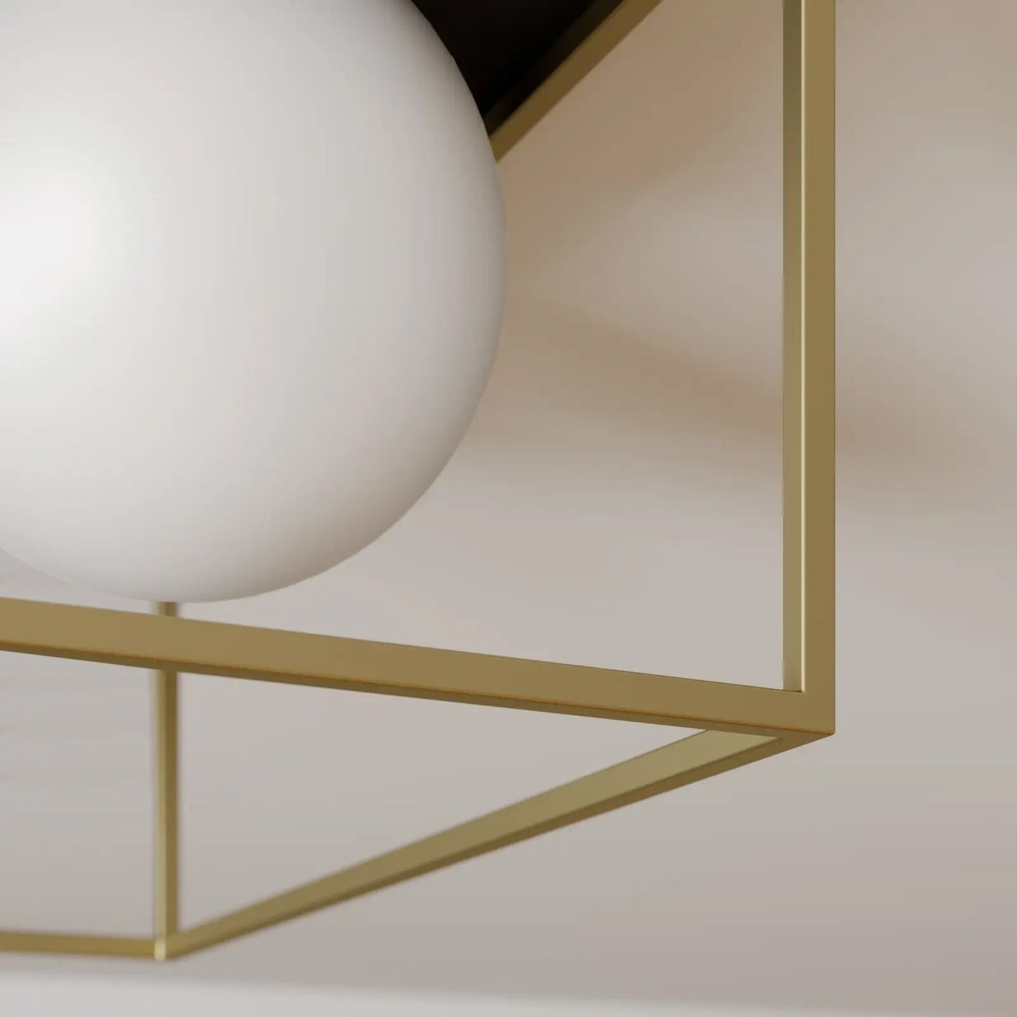 Plafoniera de tavan Gold White APP1166-1C 5