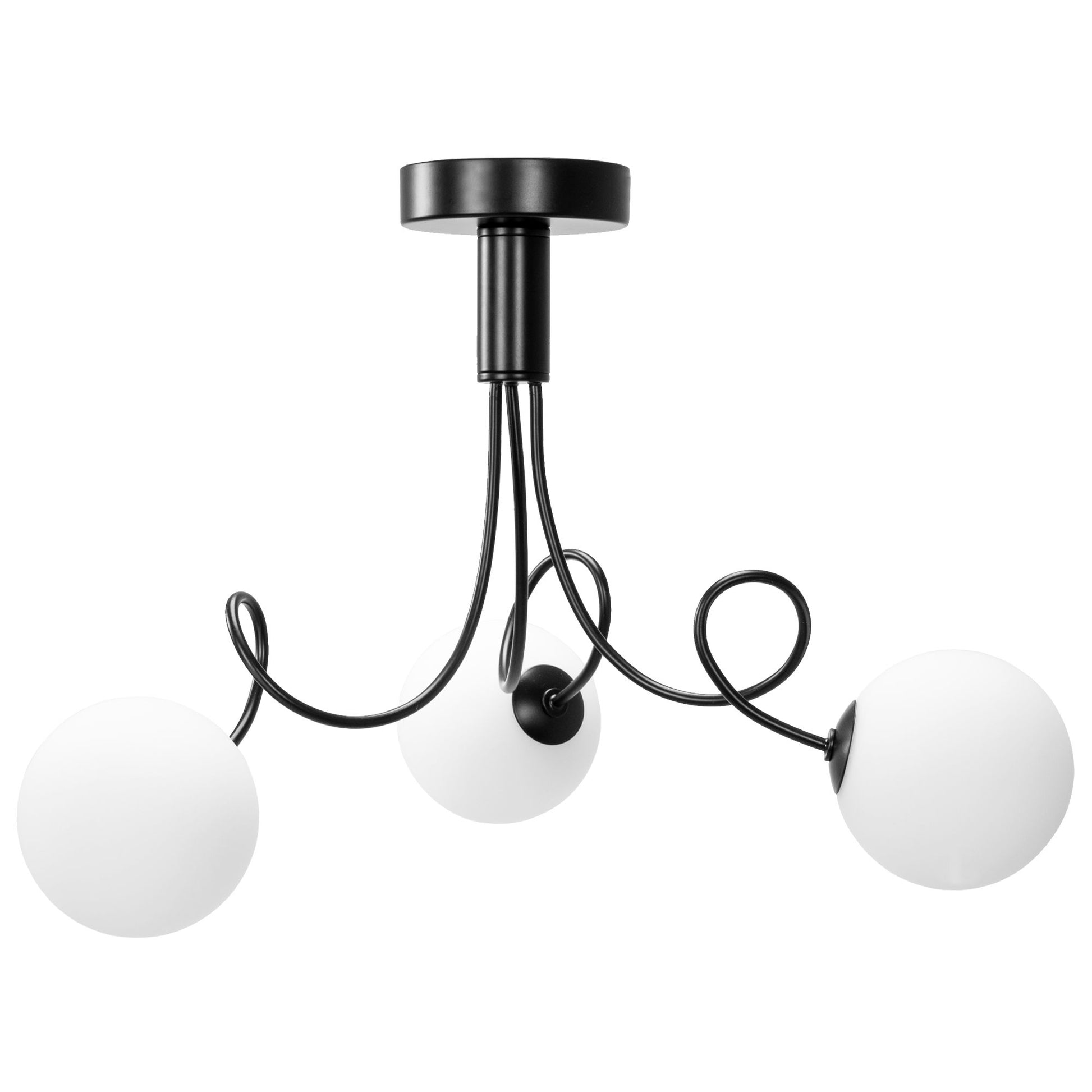 Lampa APP1154-3CP Black  1