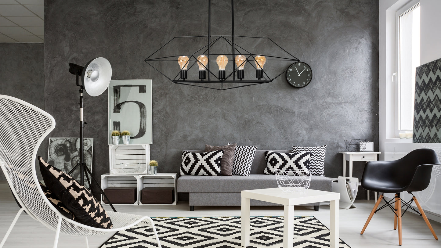 Lampă De Tavan APP1037-5CP  6