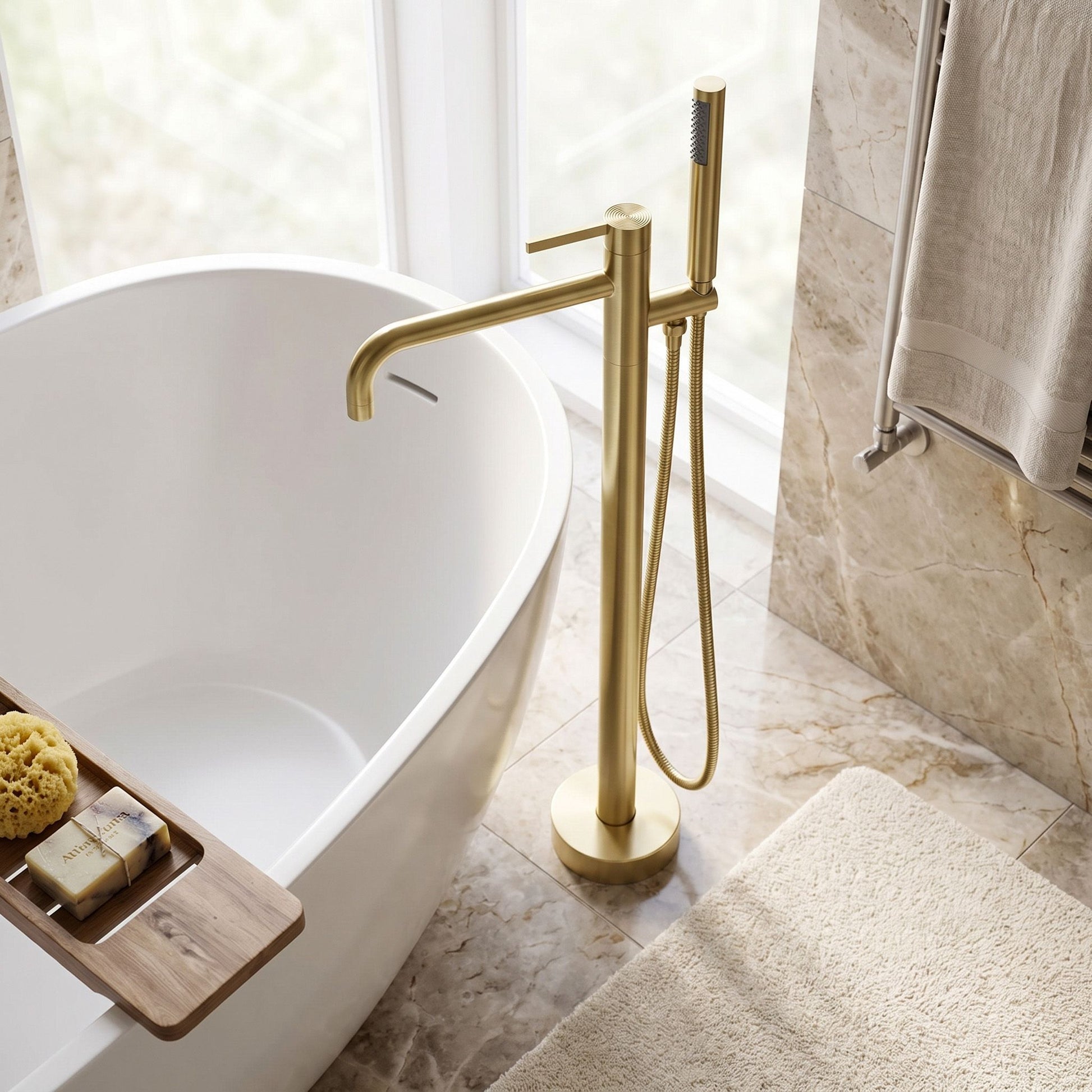 Baterie De Podea Rea Foster Brush Gold 7