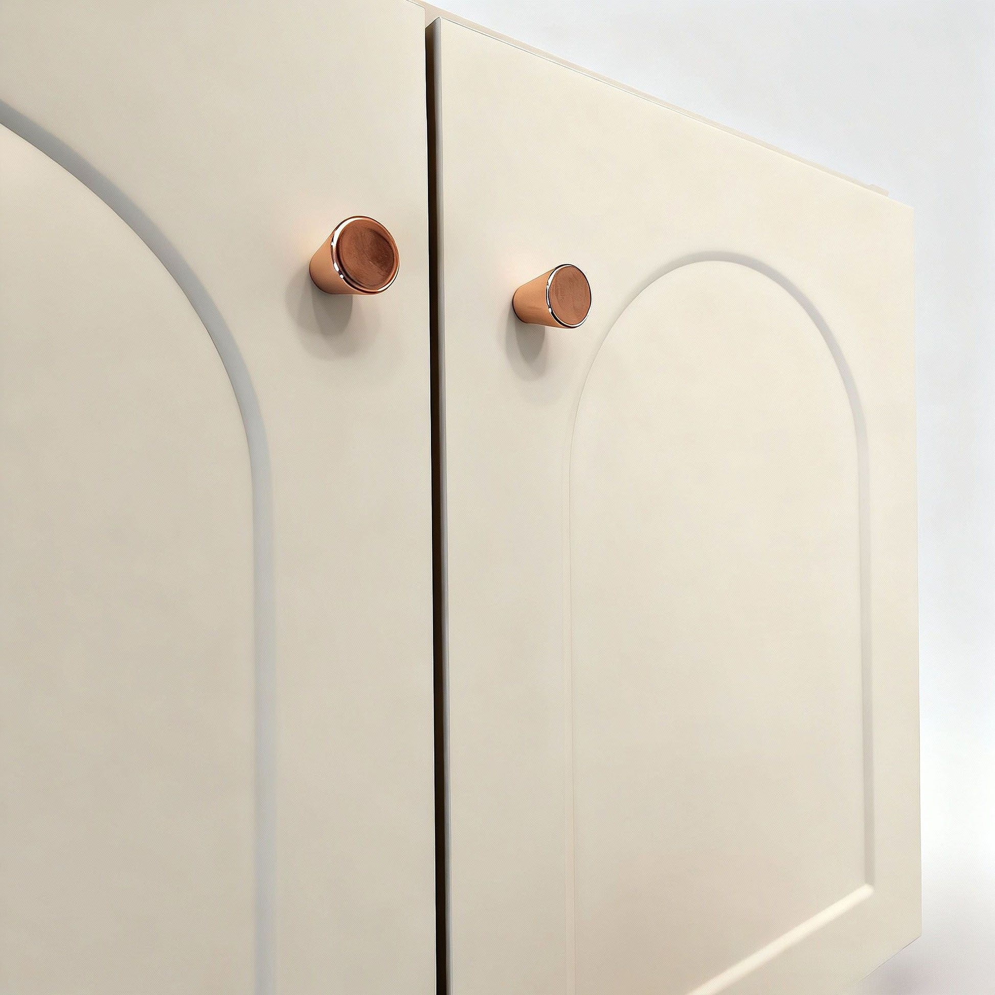 Set mobilier de baie cu lavoar Denver 80cm Creme  4