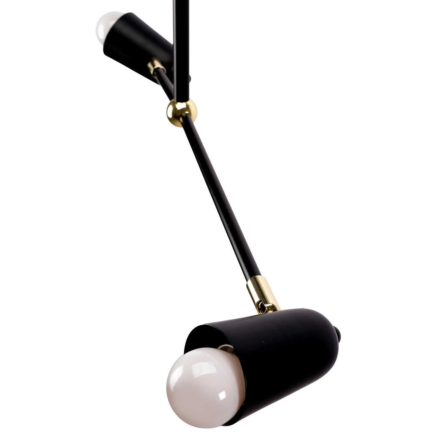 Lampa APP1708-4CP Black + Gold  6