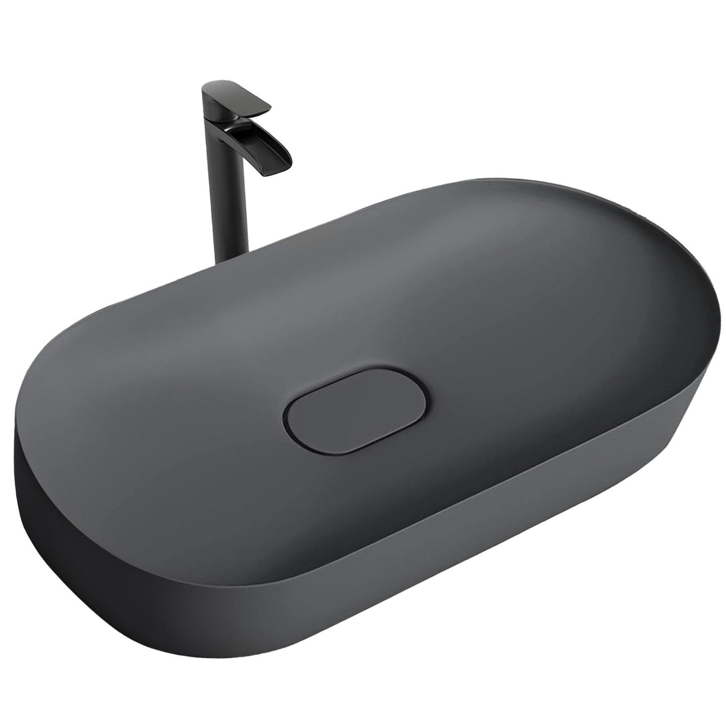 Lavoar pentru blat IRIS 71 CM GREY MATT 7