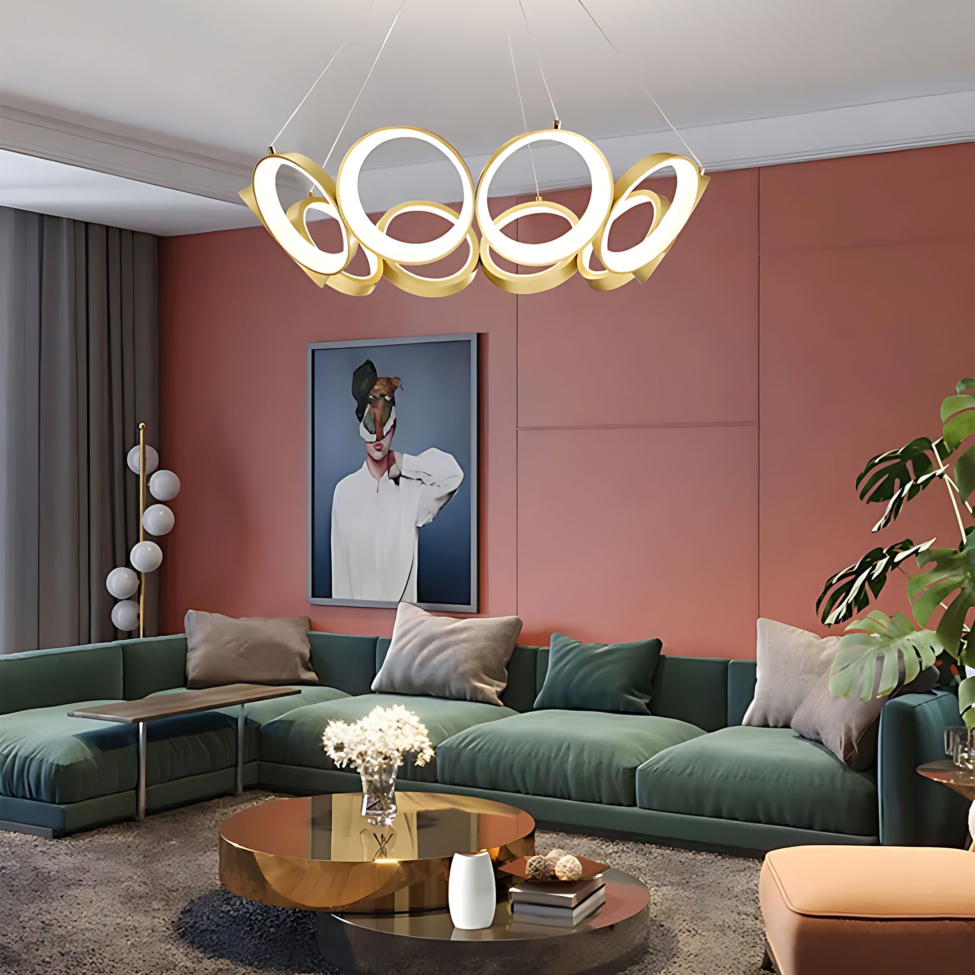 Lampa Led App1800-cp Brush Gold  8