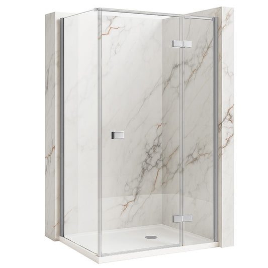 Cabina de dus Rea Atlas 100x90 Chrome dreapta 1