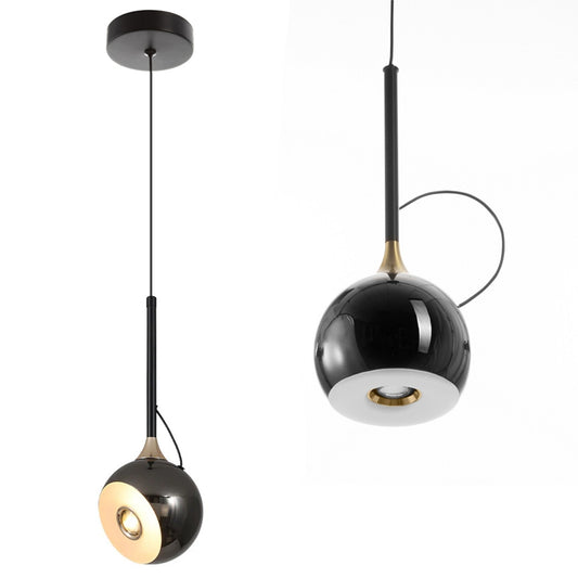 Lampă Suspendată Led G087-1cp Black Chrome  1