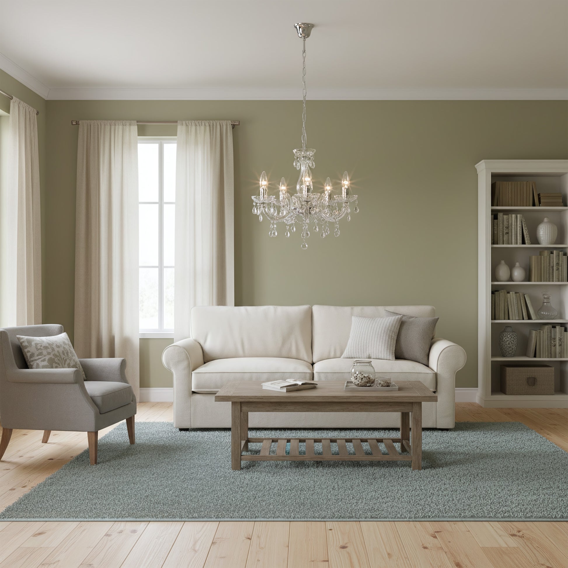 Lampă Suspendată Ebt001-5cp Transparent  3