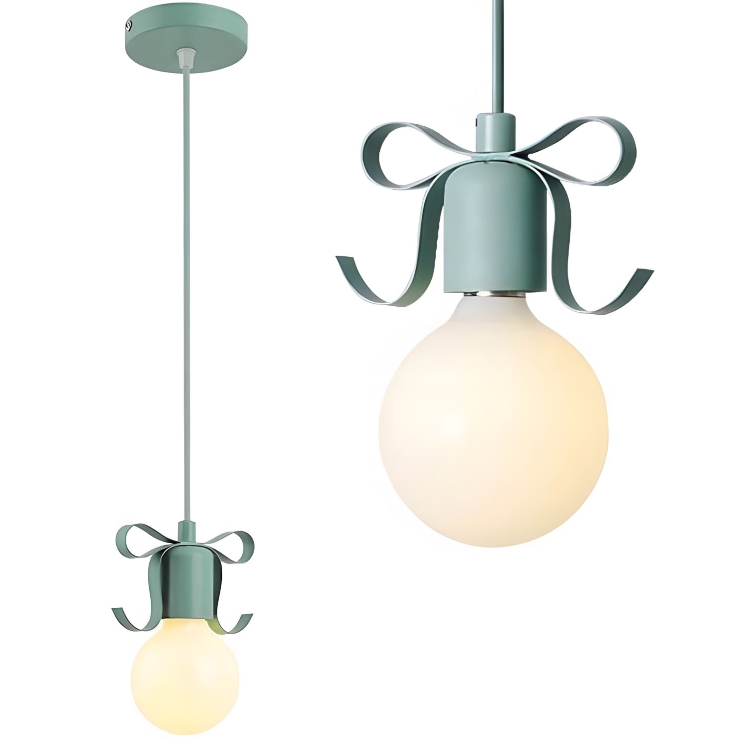 Lampa De Tavan Suspendabila Narni Verde  1