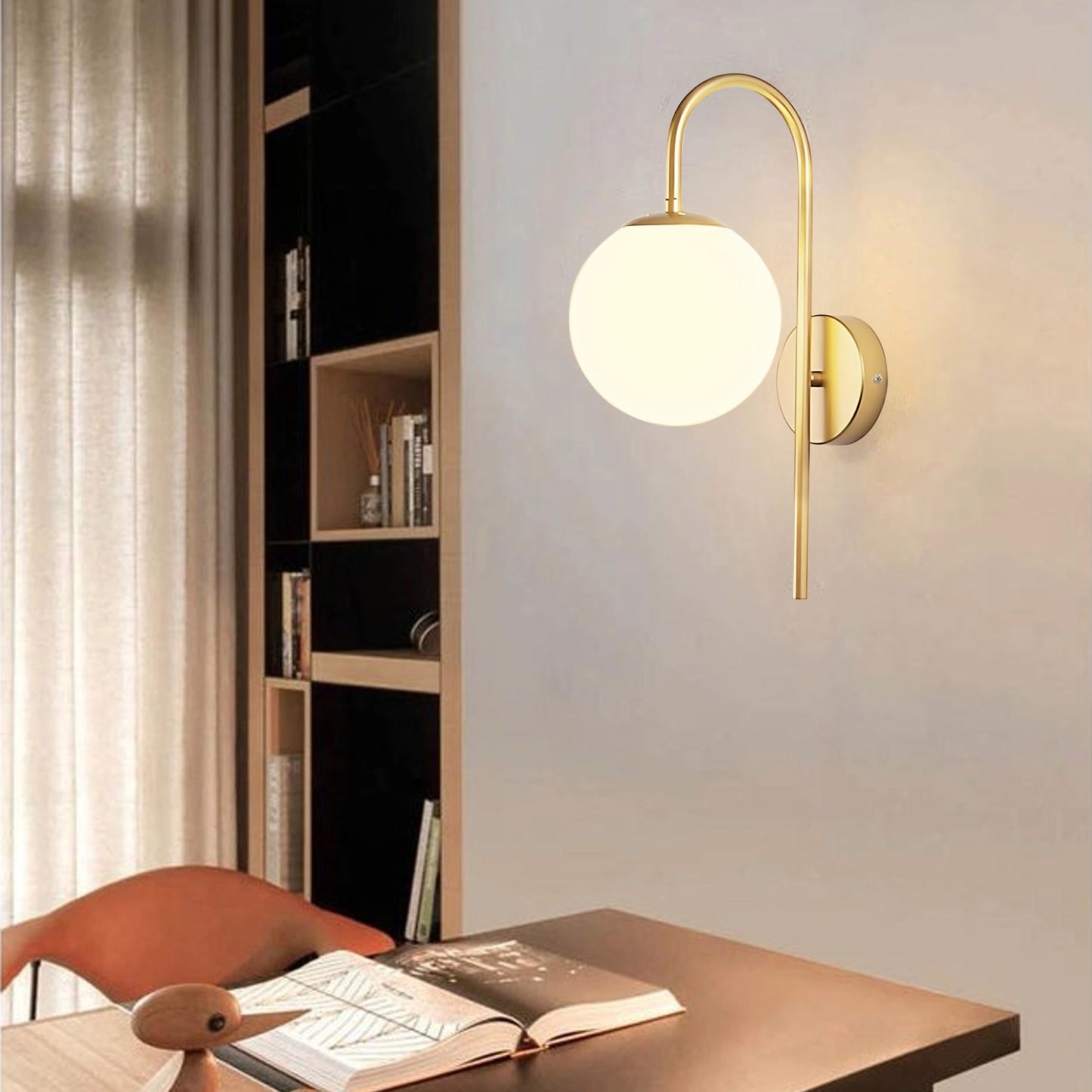 Lampa De Perete G091-1w Gold  4