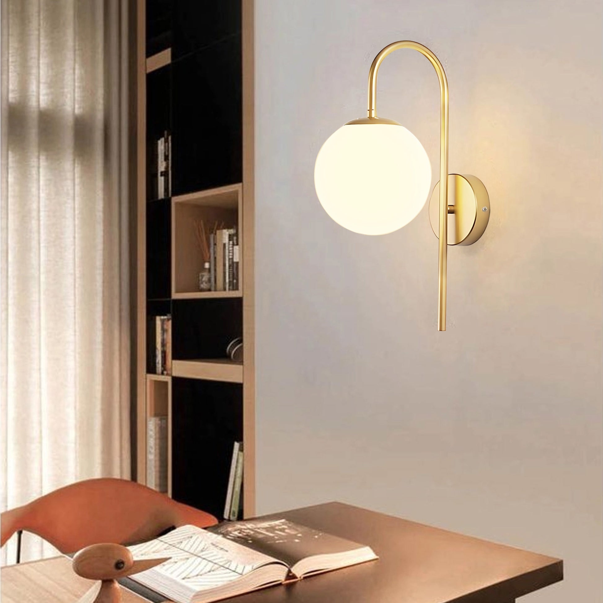 Lampa De Perete G091-1w Gold  4
