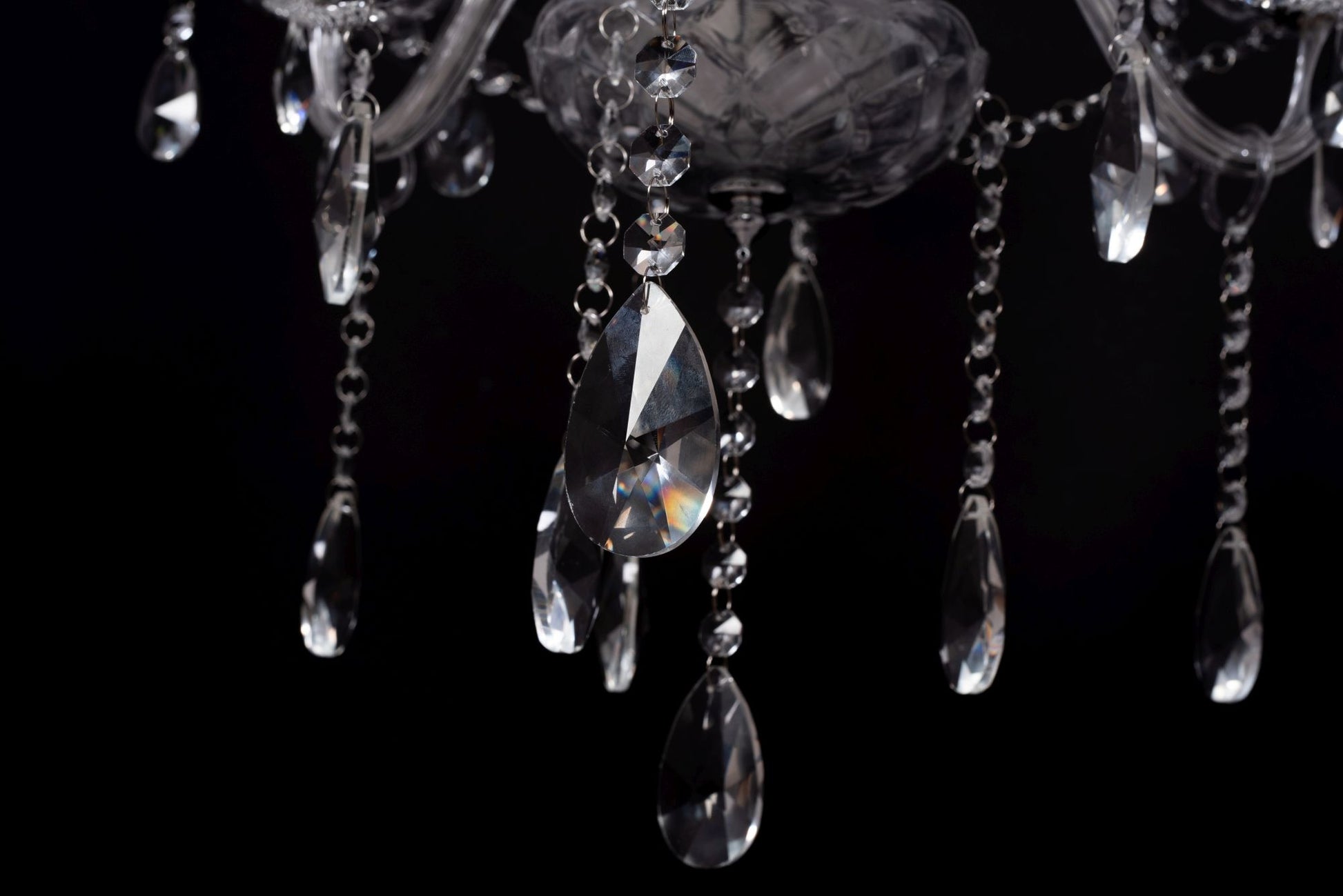 Candelabru cu lampă de cristal 300752  5