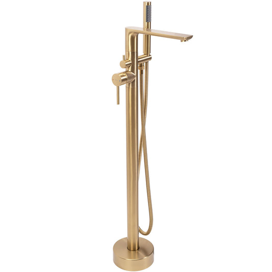 Baterie de podea Rea Flores Gold Brush  1