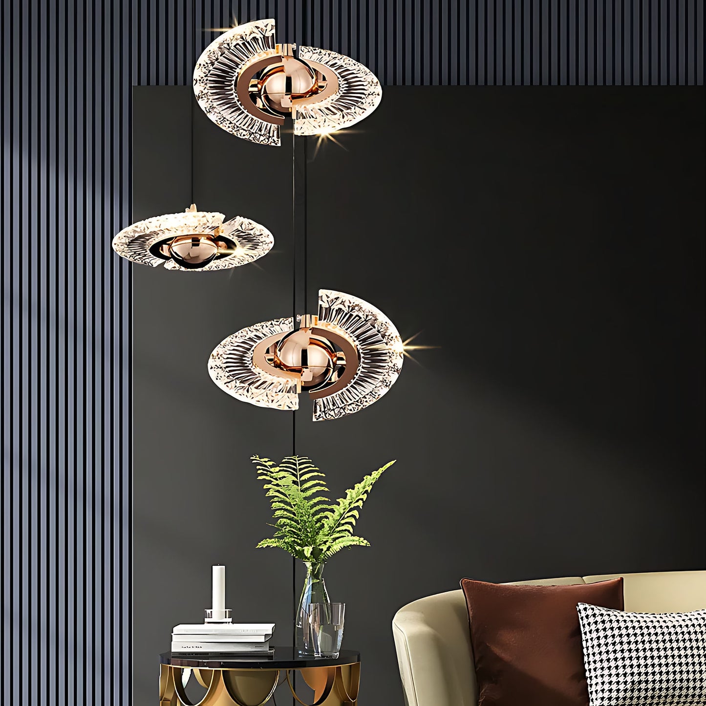 Lampa Led Lhj108-2cp Gold  10