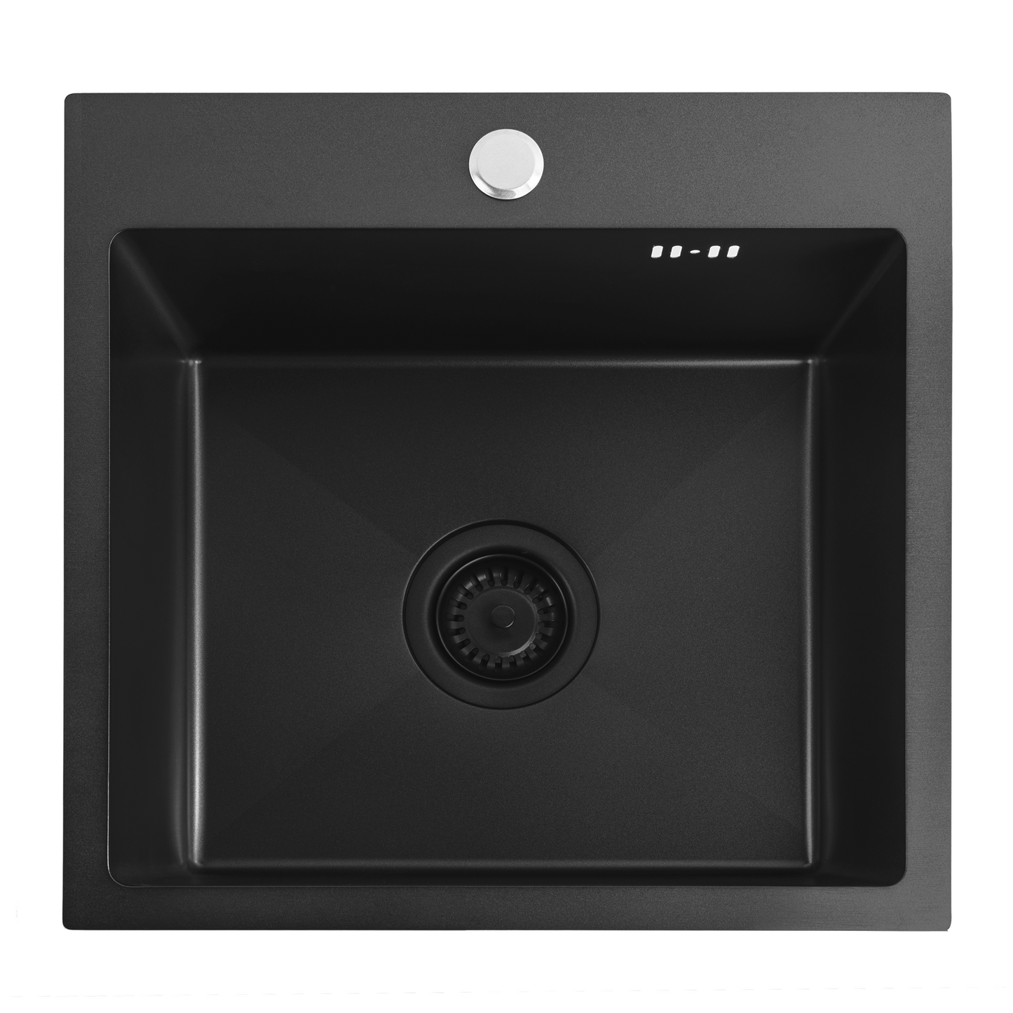 Chiuvetă Inox Leo 40 Black cu robinet de bucătărie 2